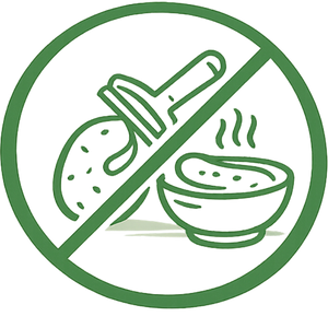No Peeling or Boiling