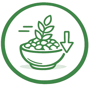 ✓ 90% Less Net Carbs than Wheat
