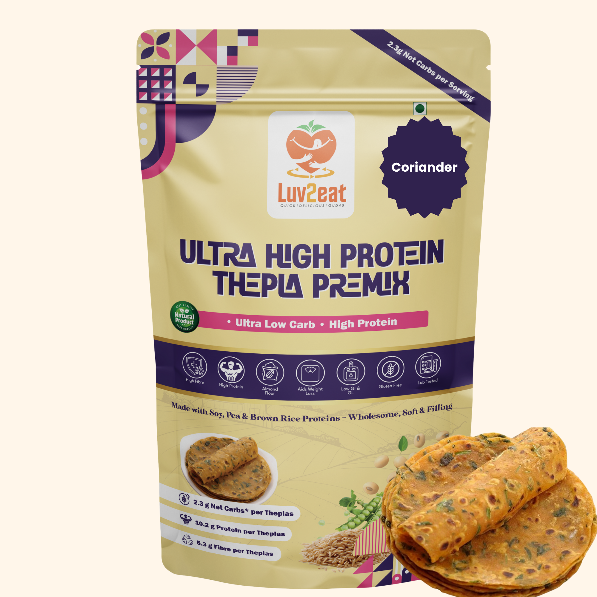 High Protein Thepla
