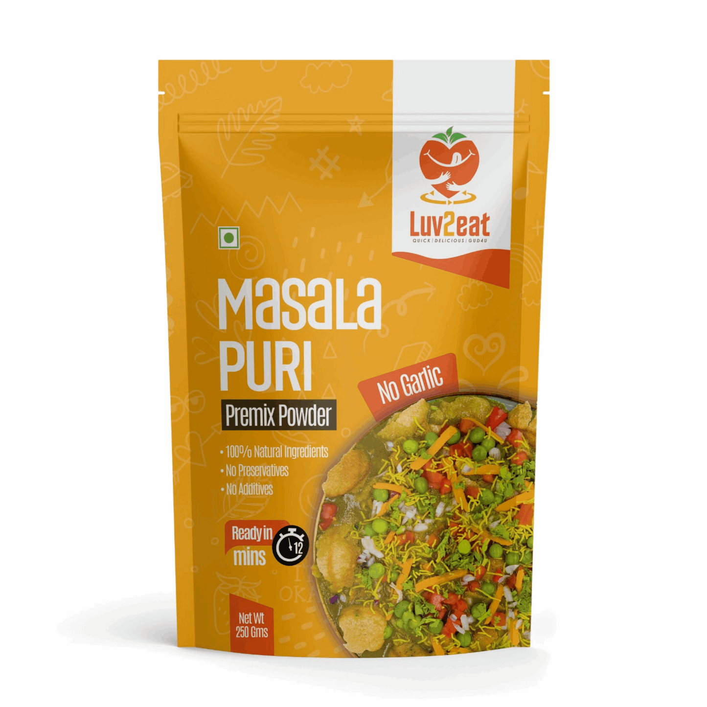 Masala Puri | No garlic