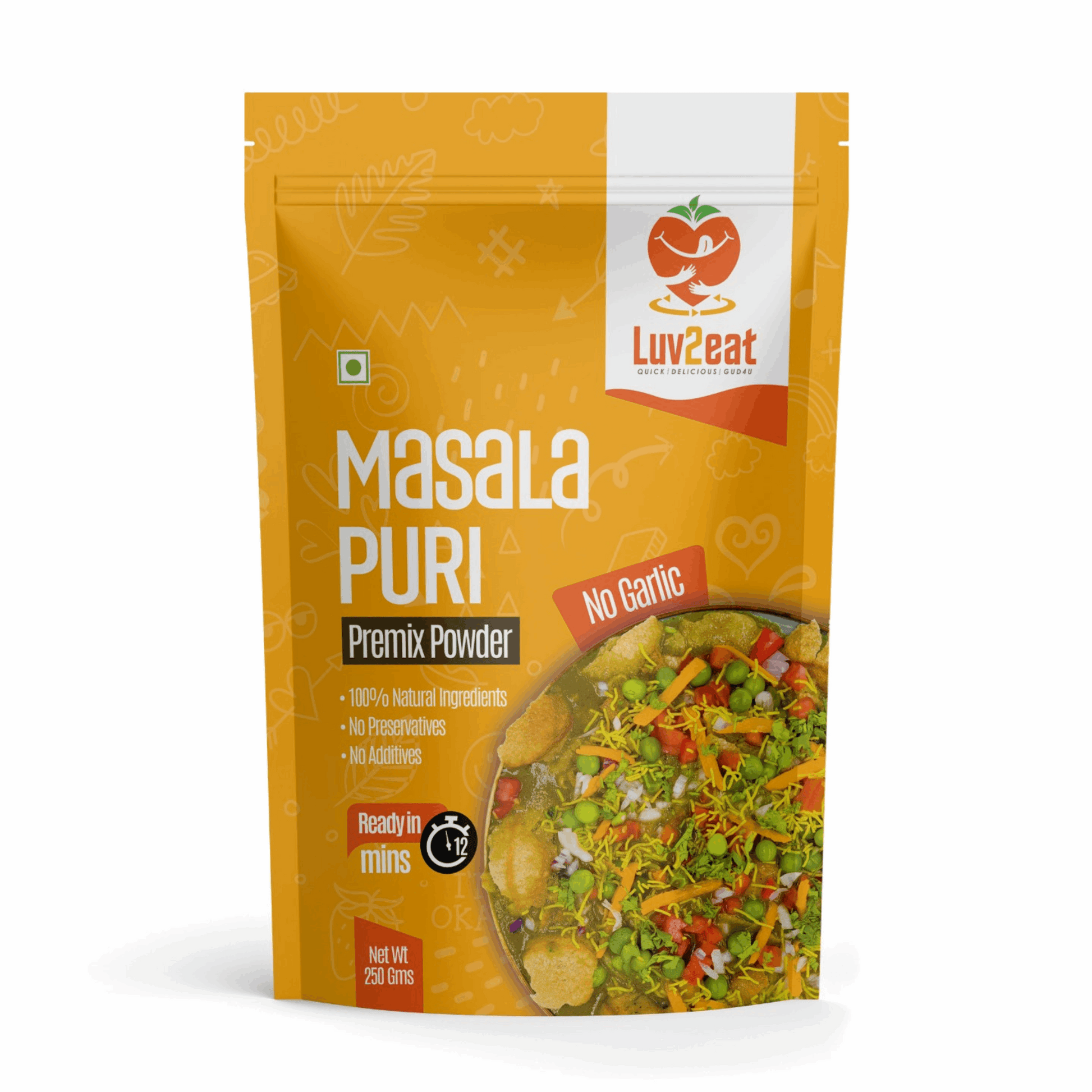 Masala Puri | No garlic