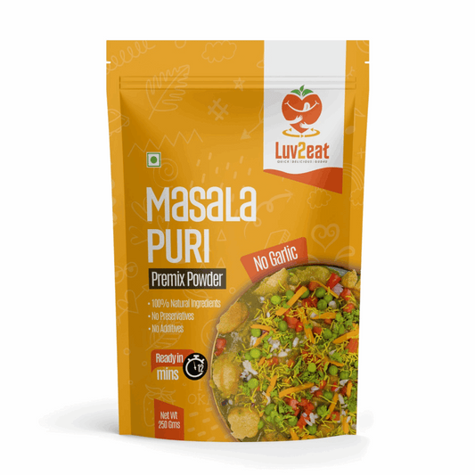 Masala Puri | No garlic